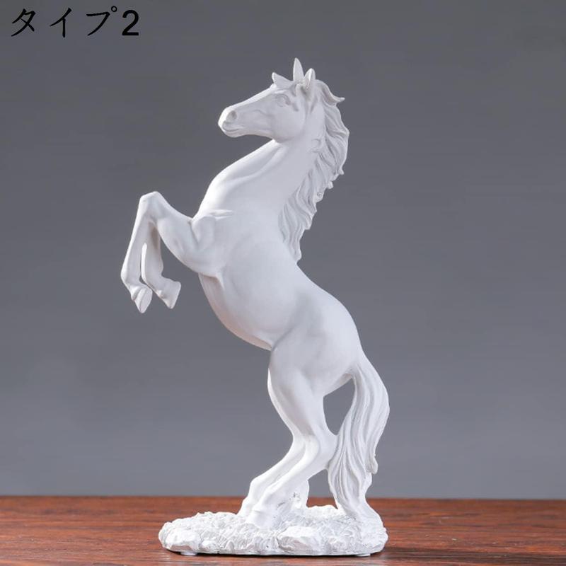 動物雕刻 馬 オブジェ タイプ リアル フィギュア ゴージャス F 綺麗な置物 おきもの ヨーロッパ風 現代彫刻 馬の像 ホース 置き物｜shop-kaeru｜03