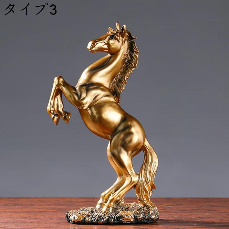 動物雕刻 馬 オブジェ タイプ リアル フィギュア ゴージャス F 綺麗な置物 おきもの ヨーロッパ風 現代彫刻 馬の像 ホース 置き物｜shop-kaeru｜04