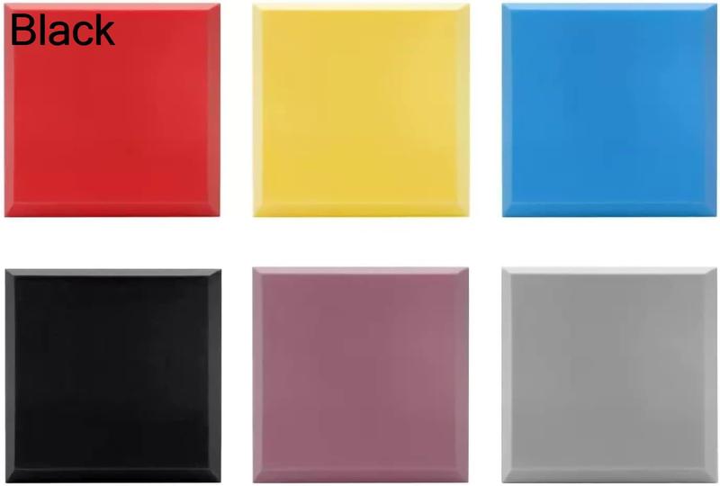 10枚の遮音ボード正方形高密度ノイズ低減吸音綿、バーKTVピアノ室屋内防音綿壁は取り付けが簡単です (Color : Purple, Size : 50x50x5cm)｜shop-kaeru｜02