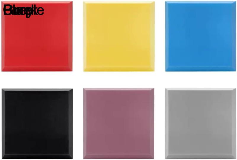 10枚の遮音ボード正方形高密度ノイズ低減吸音綿、バーKTVピアノ室屋内防音綿壁は取り付けが簡単です (Color : Purple, Size : 50x50x5cm)｜shop-kaeru｜05