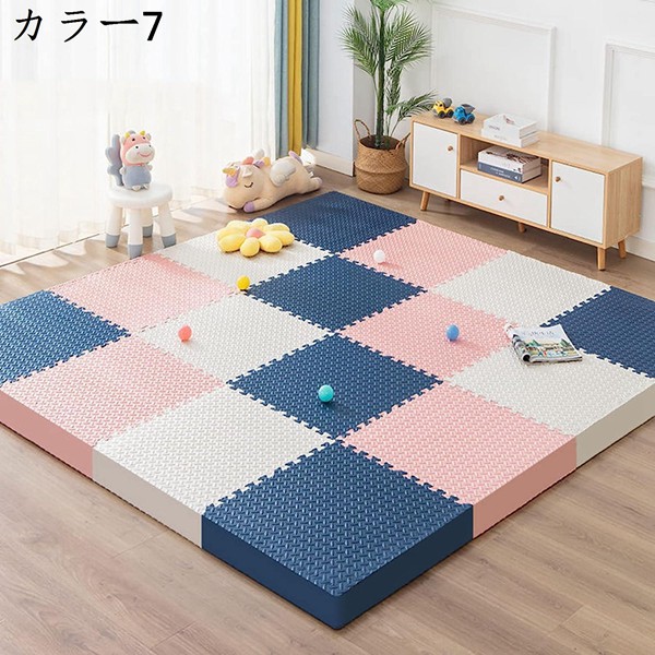 ジョイントマット フロアマット 30*30*1.1cm*8枚 厚手 厚み1.2