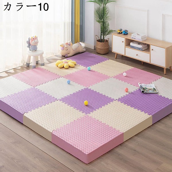 ジョイントマット フロアマット 30*30*1.1cm*8枚 厚手 厚み1.2