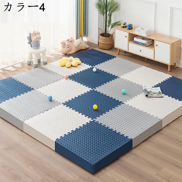ジョイントマット フロアマット 30*30*1.1cm*8枚 厚手 厚み1.2