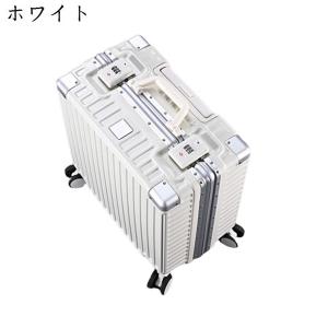 スーツケース キャリーケース 機内持込み 小型 横型 キャリーバッグ アルミフレーム 軽量 大容量 ...