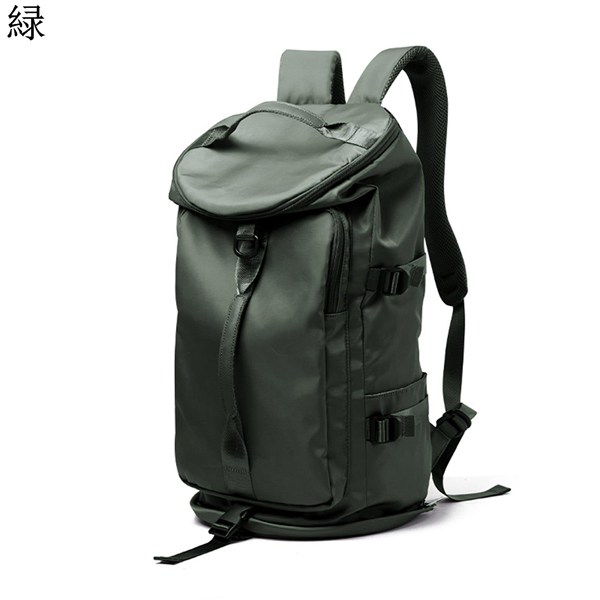 登山用リュックサック ザック 登山 円柱形 手提げ付き バッグ バックパック 撥水 大容量 ハイキン...