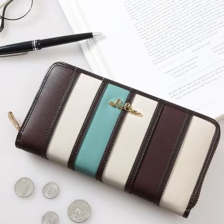 長財布 レディース 財布 厚いラウンドファスナー 厚い イエロー 柄 大きい オシャレ おしゃれ カード入れ多数 ブランド Clelia クレリア CL-11177 | Clelia | 12
