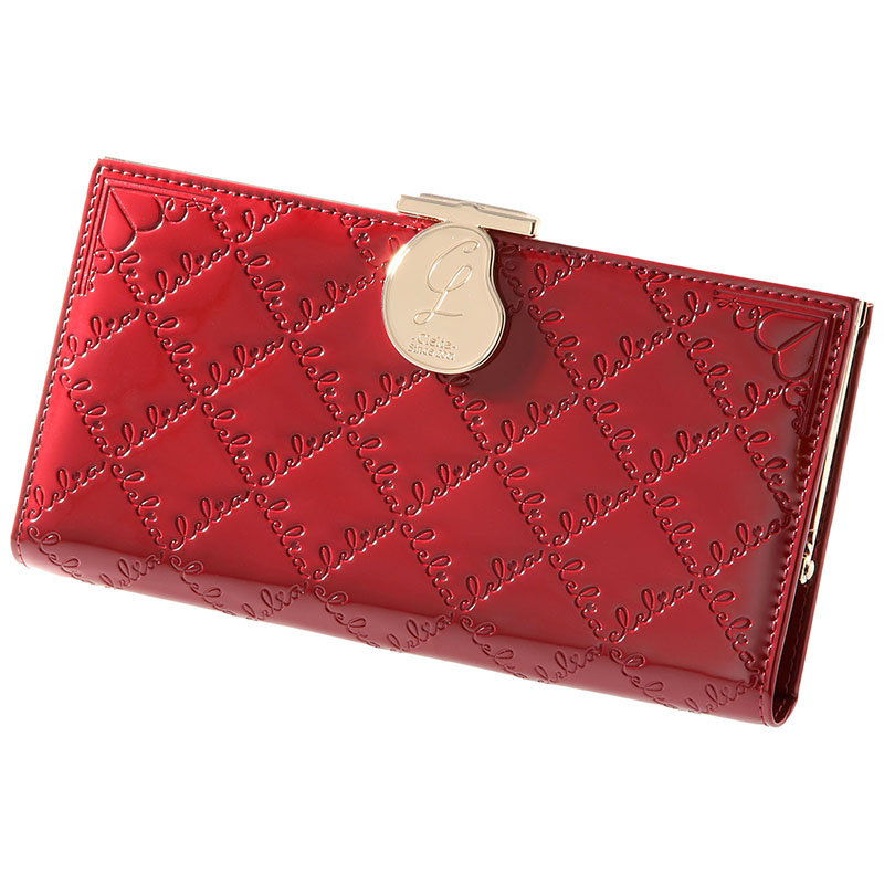 Clelia（クレリア） 長財布 レディース 財布 がま口財布 薄い エナメル