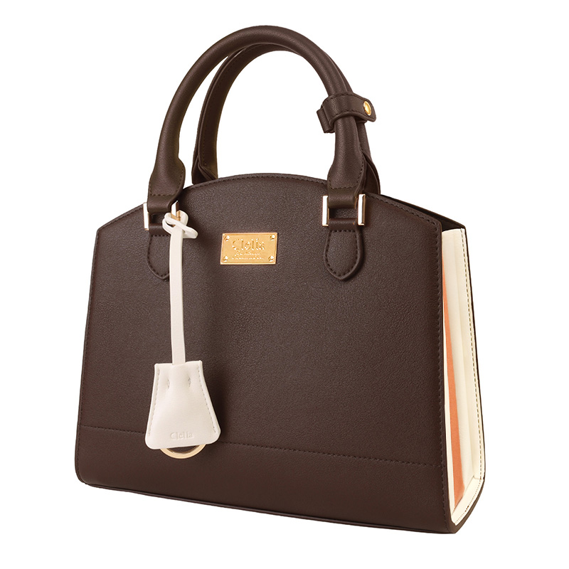 Clelia（クレリア） Clelia Tote Bag Shoulder Bag 2WAY Women's Genuine Leather Simple Adult