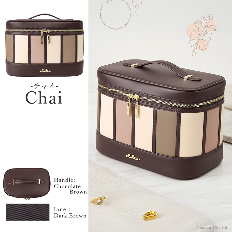 Clelia（クレリア） メイクボックス レディース 化粧ポーチ メイク