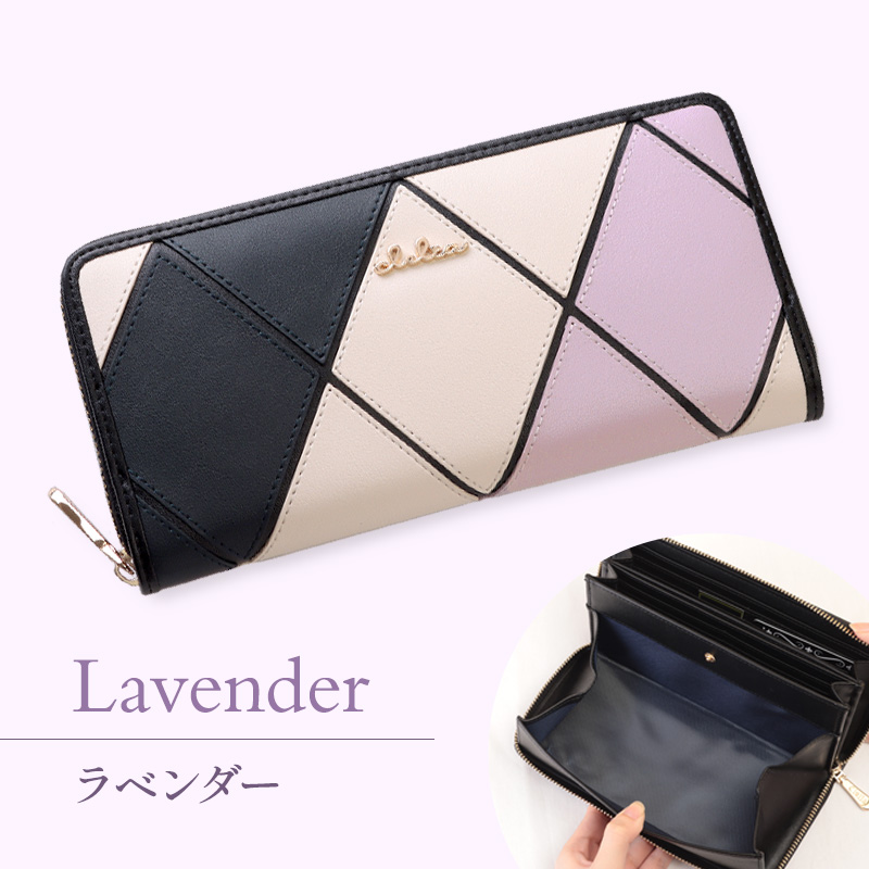 Clelia 長財布 レディース 大容量 財布 ラウンド 小銭入れ