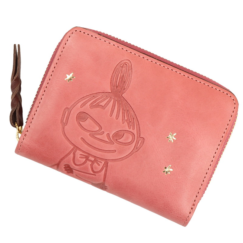 MOOMIN（ムーミン） 財布 レディース 二つ折り ミニ財布 コンパクト 本