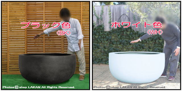 ガーデニング鉢 グラスファイバー製 大型植木鉢 