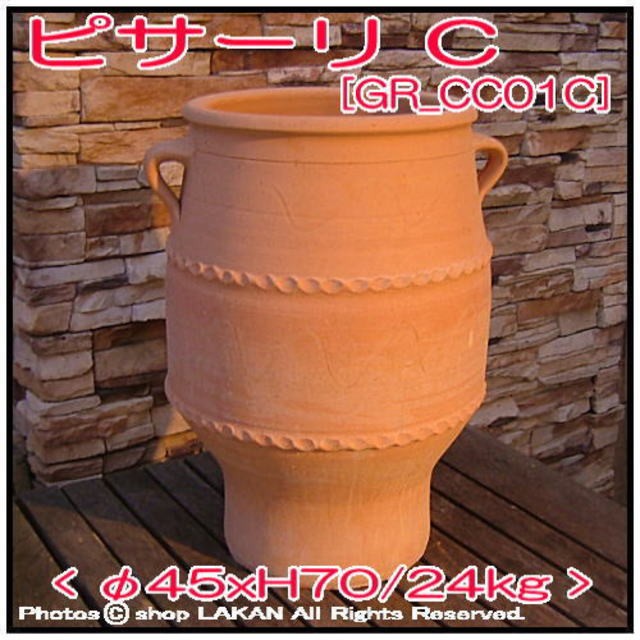 ギリシャ クレタ島製 手描き壺 オンラインショップ ギリシャ クレタ島製 手描き壺 工芸品 - 工芸品
