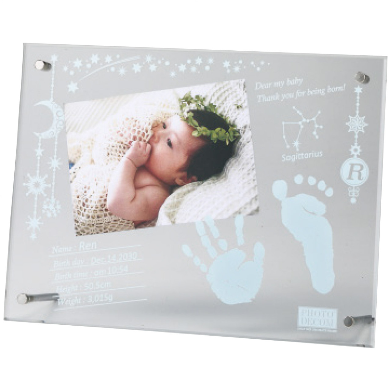 お歳暮 フォトデコム メモリアルフォトフレーム手形足形フレーム お仕立て券 A5 ギフト お祝い 贈答品 内祝い 写真 記念 引き出物 ご挨拶 プレゼント 高い品質 Vasbayankuaforu Com