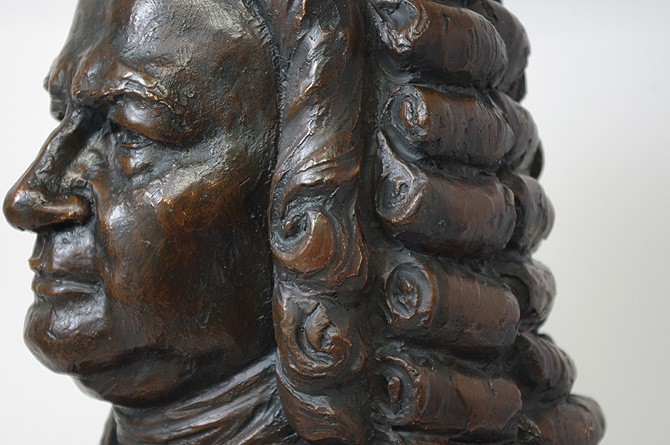 完売いたしました！】ミツウマ J.S.バッハの胸像 美術品 音楽