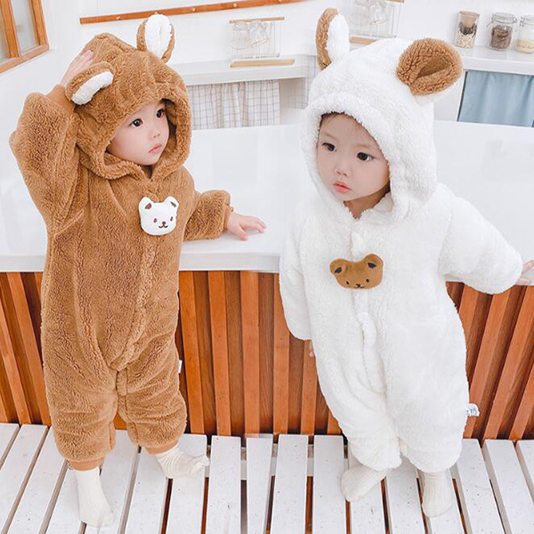 37 割引70cm 一部予約 赤ちゃん ベビー服 毛布 ブランケット 新生児 冬 防寒 着ぐるみ クマさん おくるみ ベビー キッズ70cm Aci Md