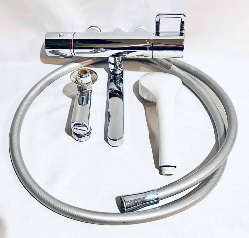 TOTO 浴室用水栓 吐水パイプ170mm TMGG40E (エアインシャワー