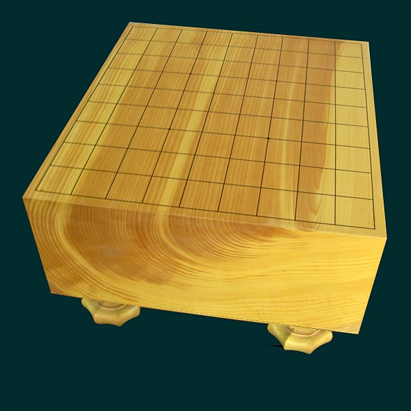 宮崎県産本榧 四方柾 二寸七分（一枚板） - 囲碁