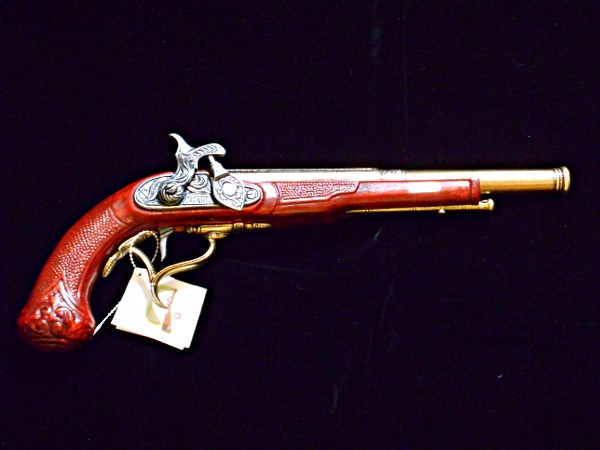 ピストル フリントロック式 古式銃 ゴールドバレル 1109l スペイン製 