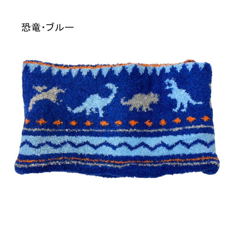 KID BLUE 長袖ワンピース　ネックマフラー付き KID BLUE（キッドブルー）の「キッドブルー -22ガーゼパイル