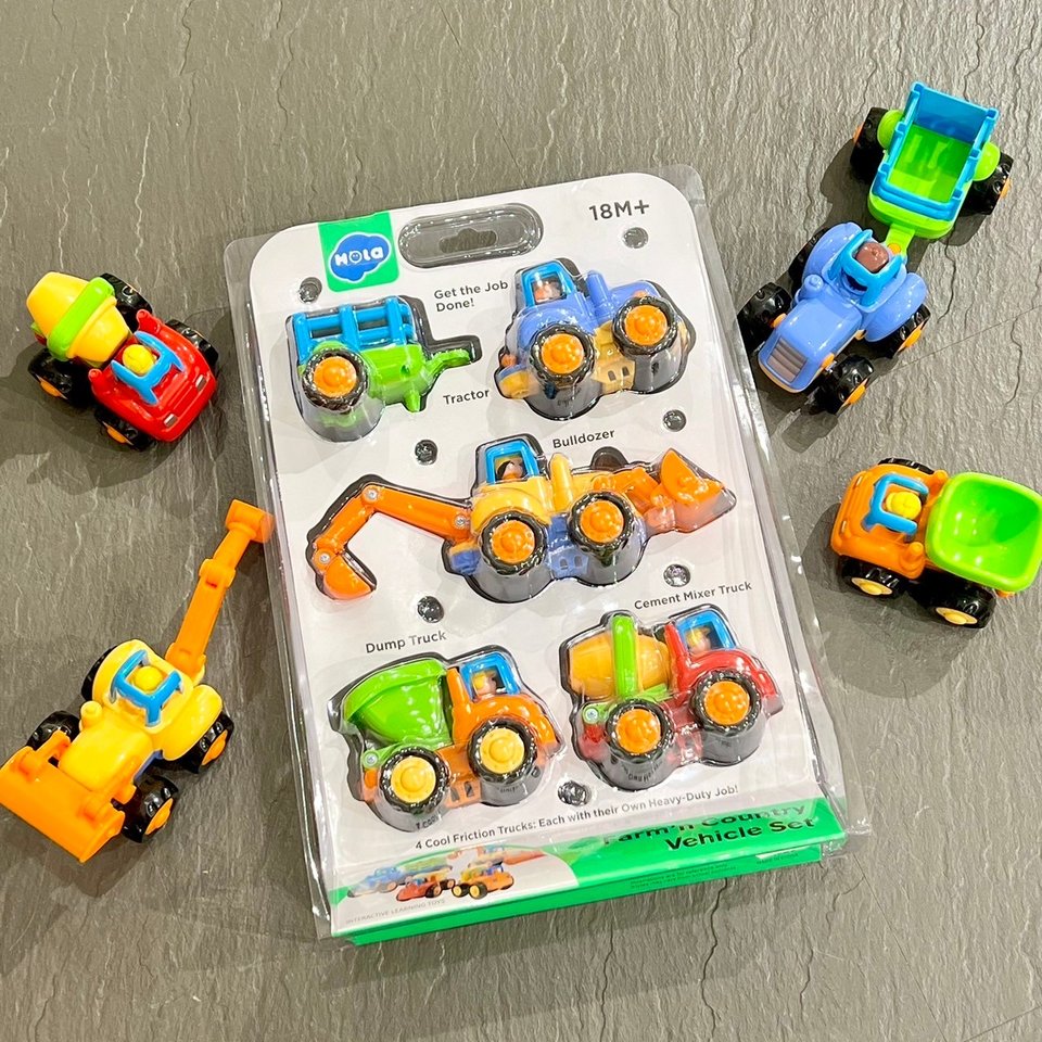 Hola Toys（オラトイズ） 車 おもちゃ 働く 車 おもちゃ 1歳 動く