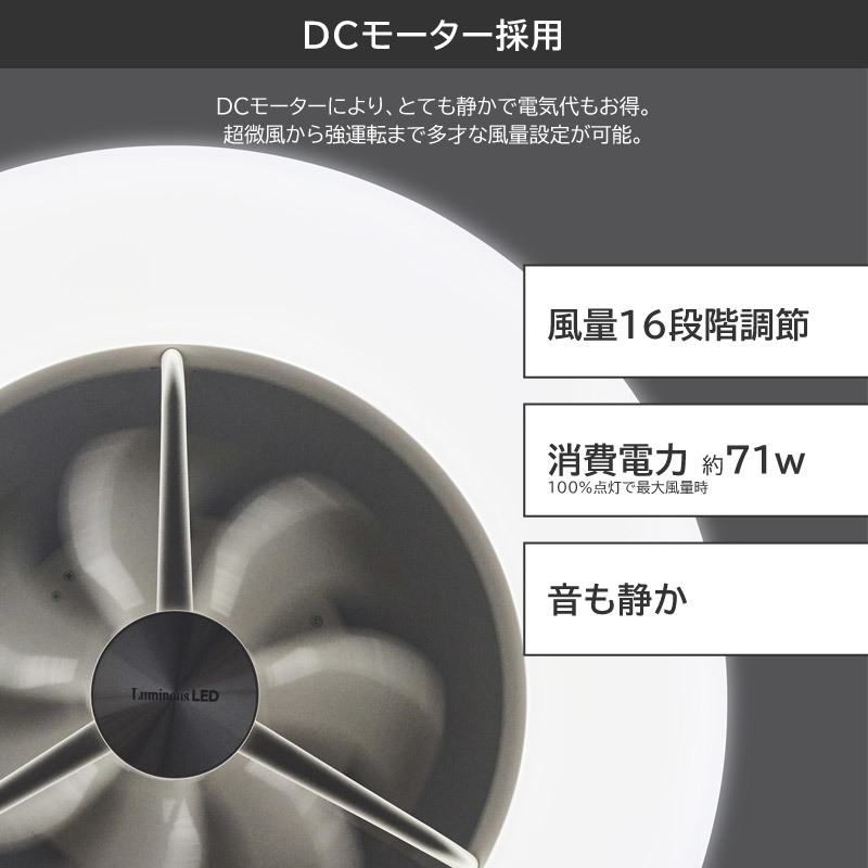ドウシシャ シーリングサーキュレーター 12畳用 DCC-12CM シーリング