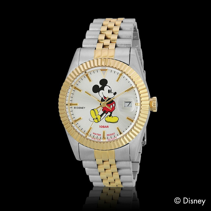 ディズニー/１０気圧防水 ウォッチ ミッキー WD-Z02-MK ミッキーマウス Mickey Mouse ミッキー 時計 ディズニー ユニセックス  メンズ レディース 誕生日 クリ…