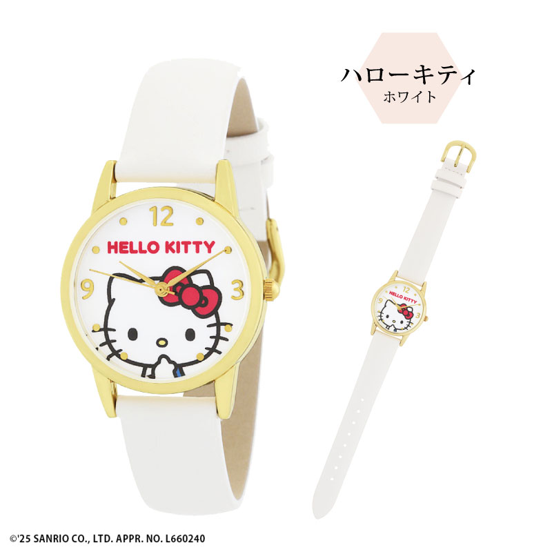 サンリオ 革ベルトウォッチ8