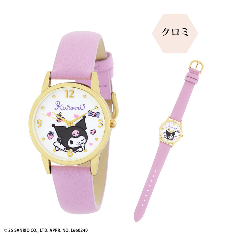 日本製 サンリオ 革ベルトウォッチ JR4D0001 ハローキティ