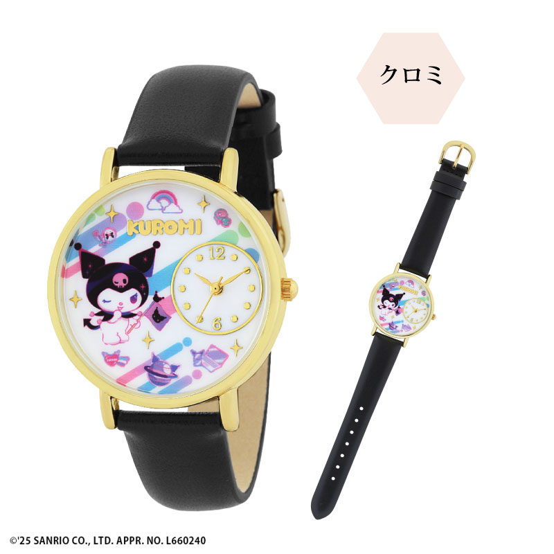 希少✨ハローキティ　べっ甲　腕時計 ブラック サンリオ レディース　箱付き 希少✨ハローキティ べっ甲 腕時計 ブラック サンリオ レディース 箱