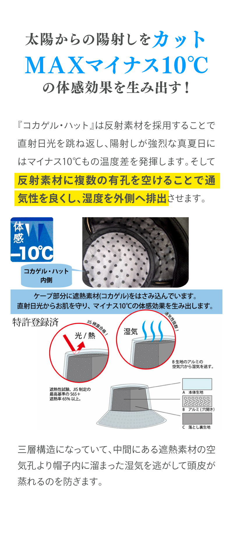 コカゲル アドベンチャーハット3
