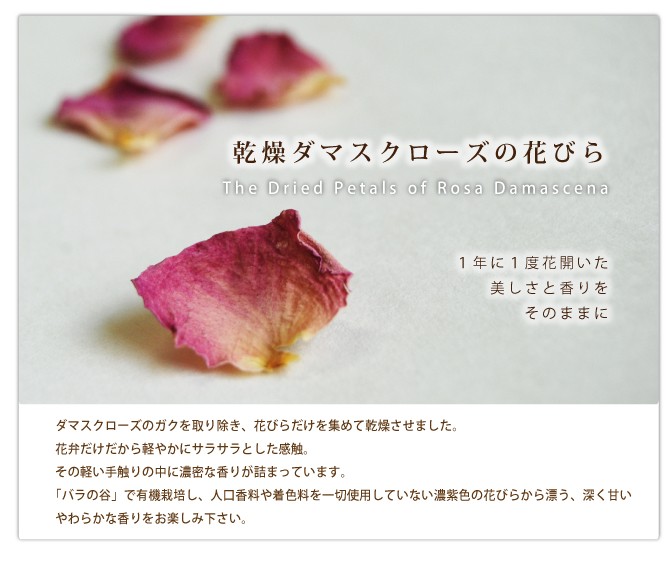ダマスクローズの乾燥花びら ドライローズペタル Dr 702a Shop Sofia ショップソフィア 通販 Yahoo ショッピング