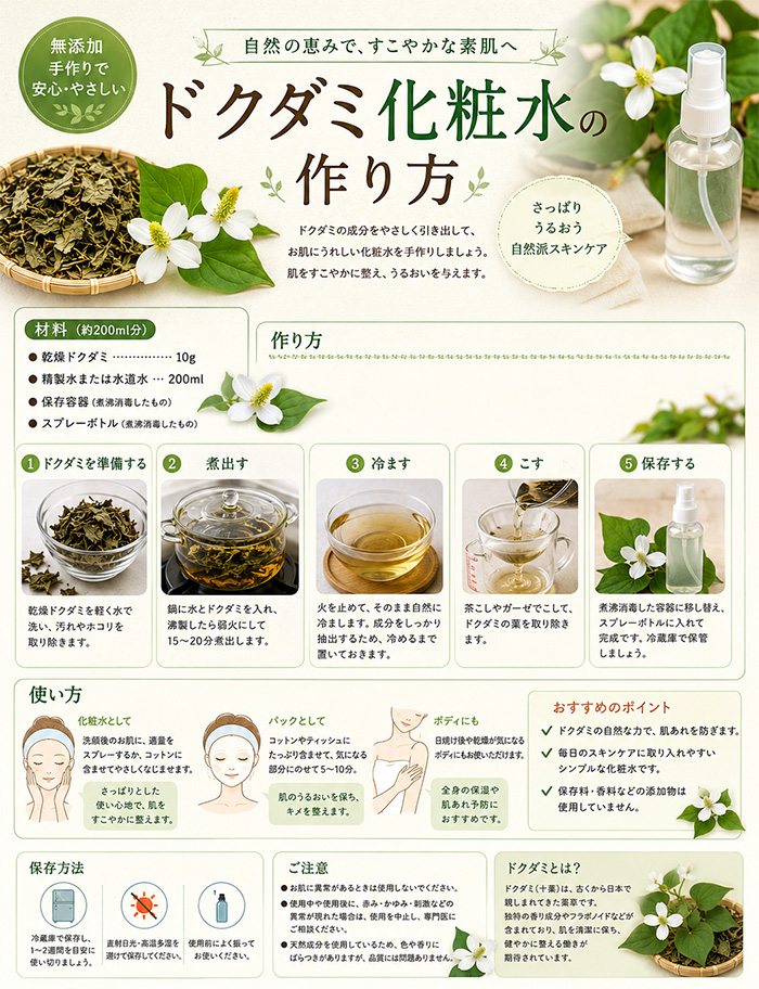 兵庫県産 乾燥どくだみ 約70g 無農薬 送料無料 ドクダミ 十薬 : 株式