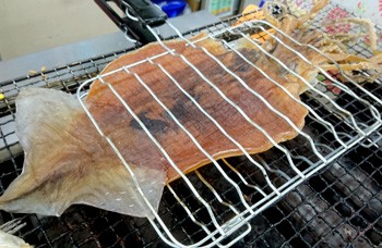 朝倉山椒のしいか（製造工程）