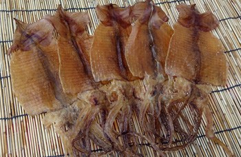 朝倉山椒のしいか（製造工程）