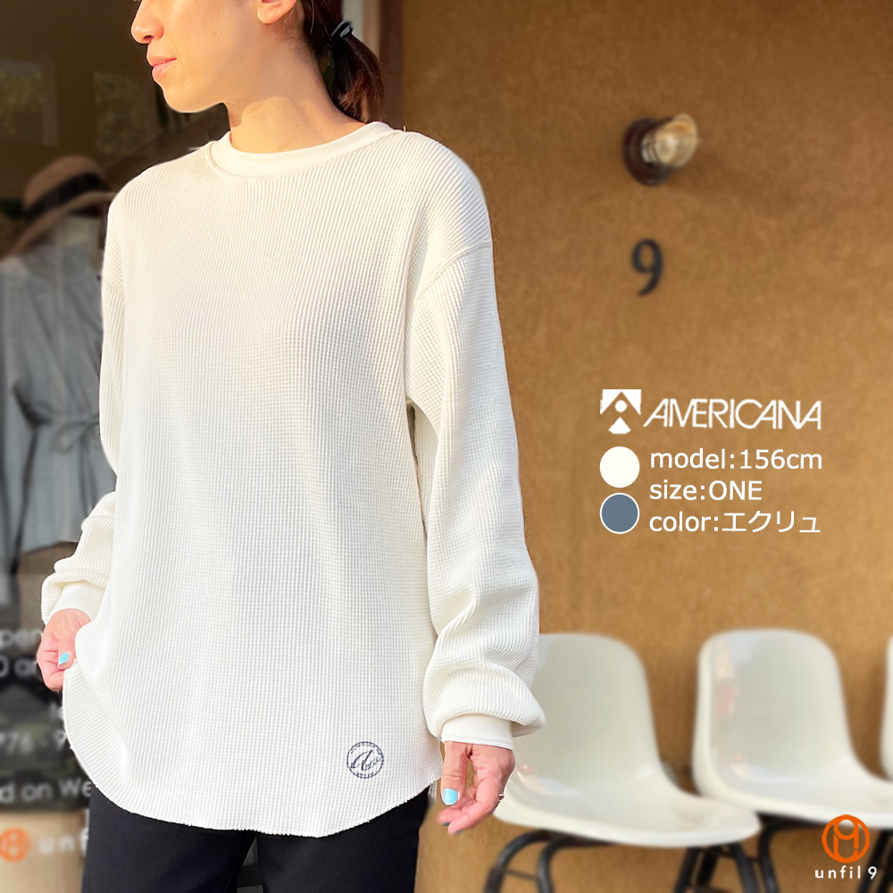 AMERICANA アメリカーナ ロンT 長袖Tシャツ（AMERICANA