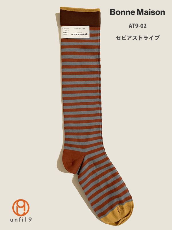 Bonne Maison（ボンヌメゾン） ボンメゾン L'AUTOMNE ハイソックス