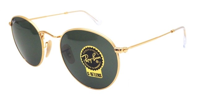 ROUND（Ray-Ban） レイバン 正規品 ReyBan ラウンドメタル ゴールド G