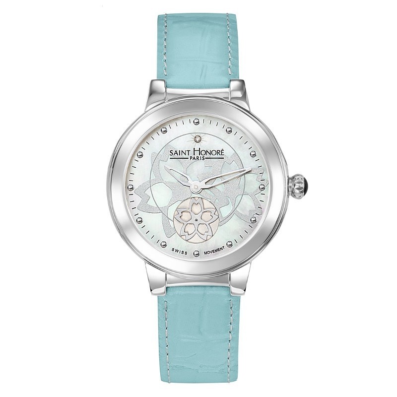 サントノーレ ダイヤモンドベゼル レディース腕時計【未使用】 サントレーノ（SAINT HONORE） 正規品 サントノーレ ルーテシア