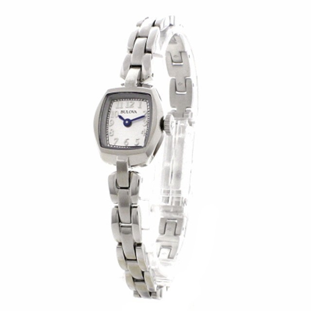 BULOVA レディース 腕時計 シルバー 96R195 再度お値下げしました！ BULOVA BULOVA【正規品】ブローバ クラシック ヴィンテージ