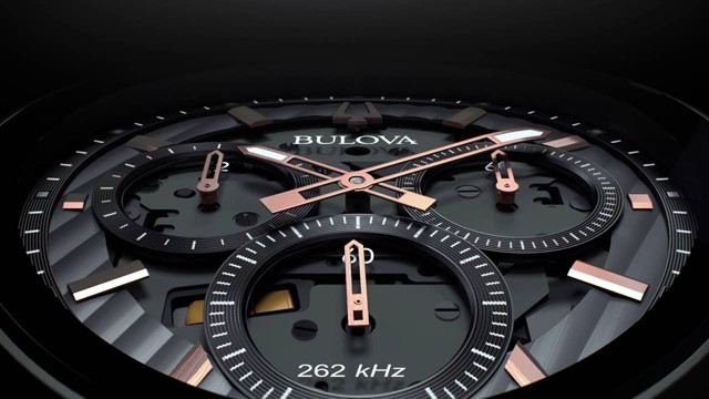 Amazon.com: Bulova Men's CURV Chronograph Black Ion-Plated