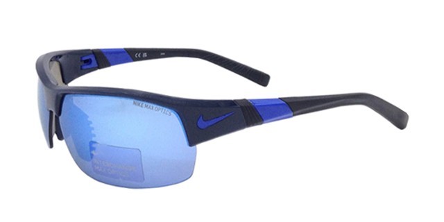 Nike スポーツサングラス ネイビー 新品タグ付き 専用ケース付 NIKE SHOW X2 M【正規品】ナイキ ショーエックスツー ブルー