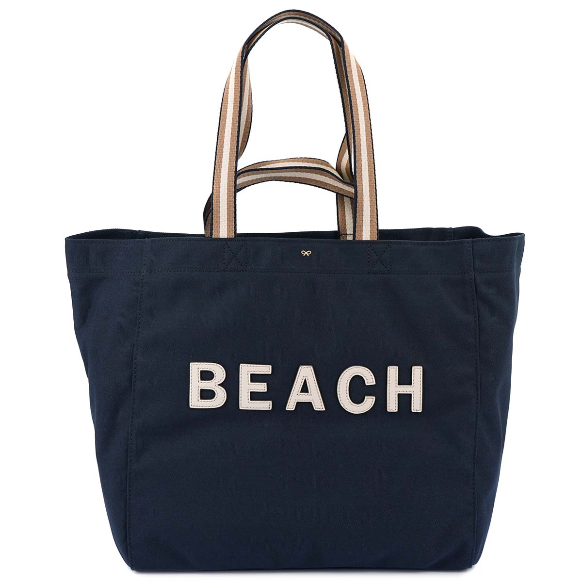 ANYA HINDMARCH アニヤハインドマーチ トートバッグ 157278 BEACH HOUSEHOLD TOTE レディース ビーチ  MARINE マリンブルー