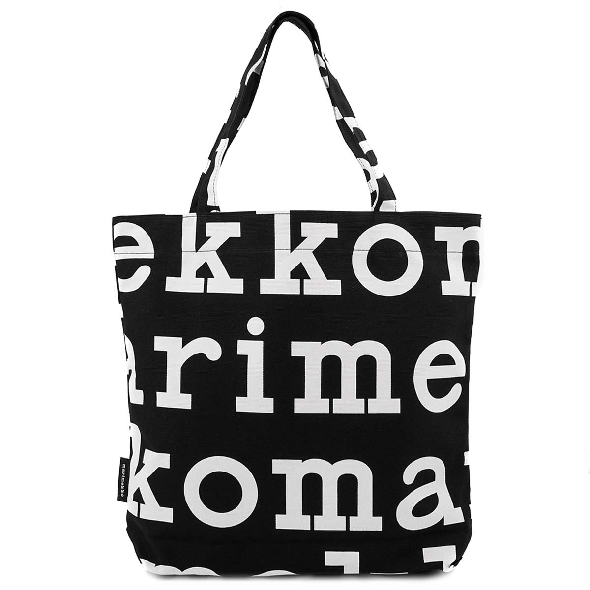 marimekko マリメッコ トートバッグ 47312 NOTKO LOGO レディース エコ