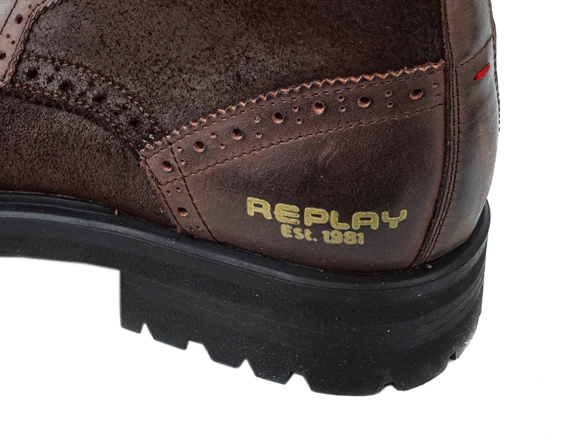 REPLAY リプレイ 革靴 GMC37 C0008L メンズ 男性 ショートブーツ