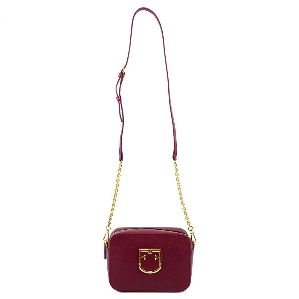 Furla フルラ クロスボディバッグ 19年 年秋冬新作 Crossbody ミニ Brava Mini Crossbody レディース ショルダーバッグ ブラーヴァ ミニ チェリーレッド Ihj Shop Carves