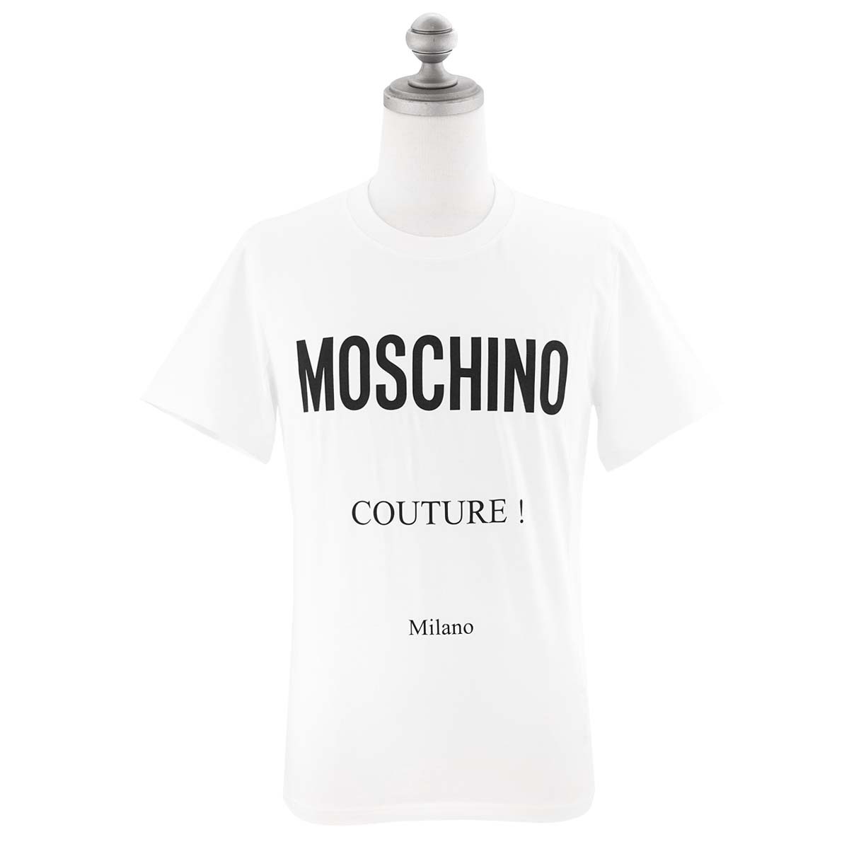 MOSCHINO モスキーノ 半袖Tシャツ 07302039A1 001 メンズ 半袖クルー