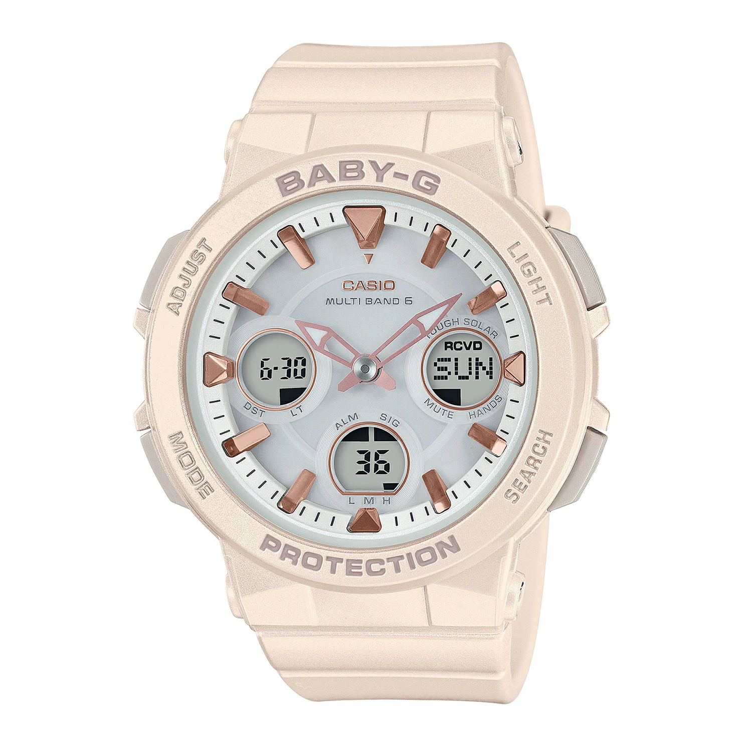 ☆Nico☆美品☆BABY-G 電波式 10気圧防水 レディース 楽天市場】超軽量 カシオ ベビージー レディース 腕時計