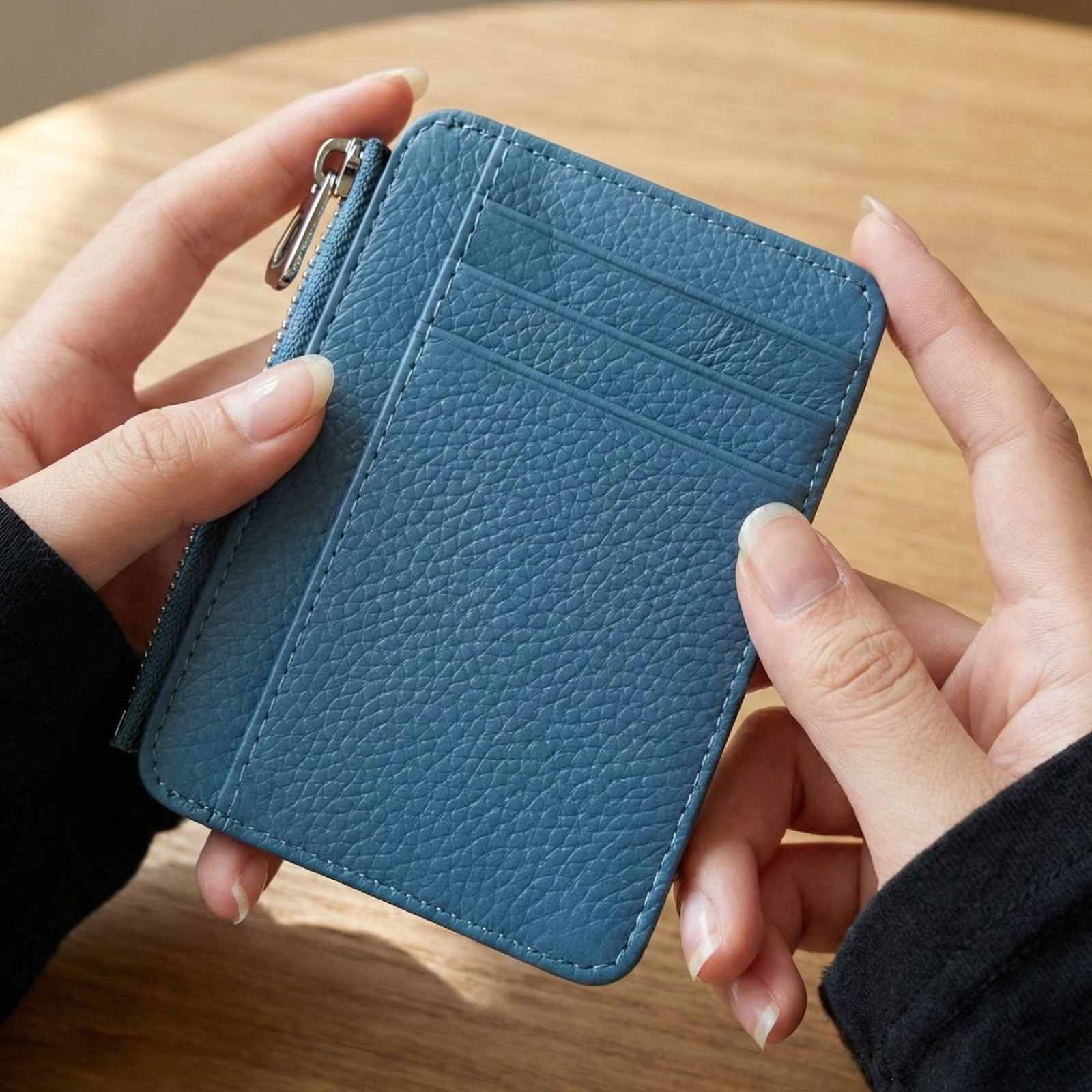 クレジットカードケース 本革 ミニマルケース フラグメントケース