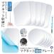 マグネット補助プレート 5枚セット 正方形 円形 強力 粘着 ステンレス 磁石プレート 5-NIREMAG 関連画像1